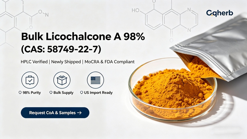 Bulk Licochalcone A 98% Powder (CAS: 58749-22-7) | HPLC Verified Supplier